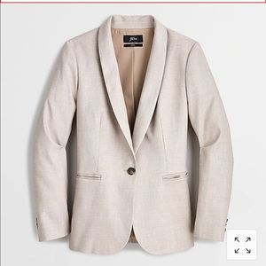 Jcrew new Parke blazer in stretch linen